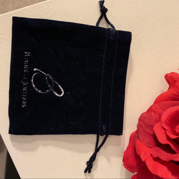 Silver Crystal Key Necklace - Picture 5 of 5